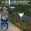 Full waterproof design Solar Pillar Light